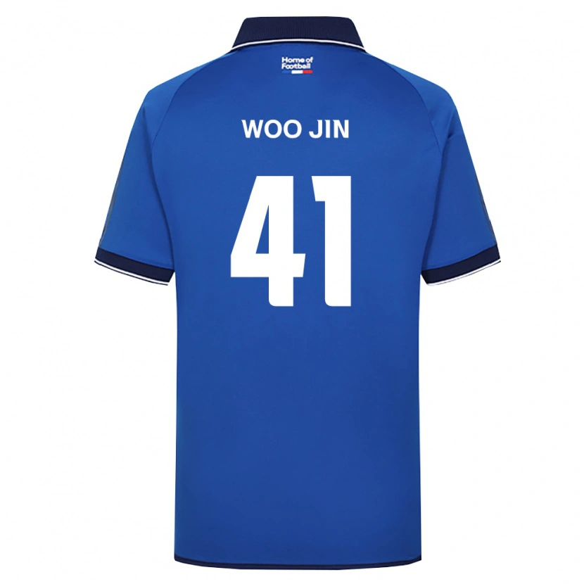 Danxen Damen Woo-Jin Kim #41 Königsblau Weiß Rot Heimtrikot Trikot 2026/27 T-Shirt Schweiz