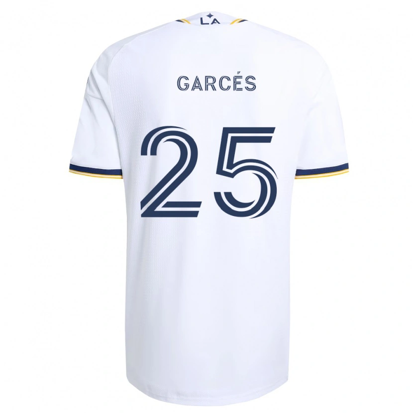 Danxen Damen Carlos Garcés #25 Blau Gelb Und Weiß Heimtrikot Trikot 2026/27 T-Shirt Schweiz