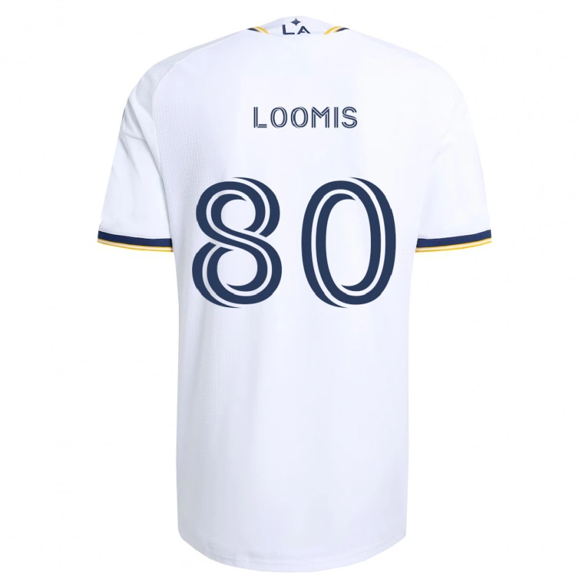 Danxen Damen Ethan Loomis #80 Blau Gelb Und Weiß Heimtrikot Trikot 2026/27 T-Shirt Schweiz