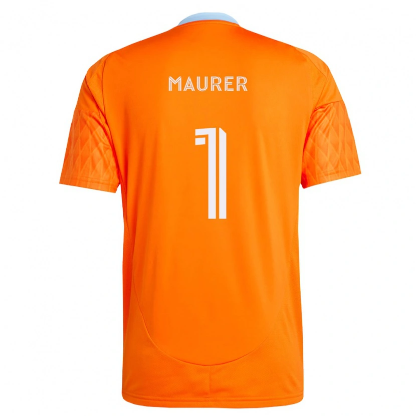Danxen Damen Jimmy Maurer #1 Orange Weiß Heimtrikot Trikot 2026/27 T-Shirt Schweiz