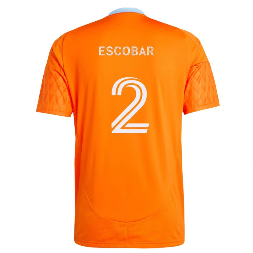 Danxen Damen Franco Escobar #2 Orange Weiß Heimtrikot Trikot 2026/27 T-Shirt Schweiz