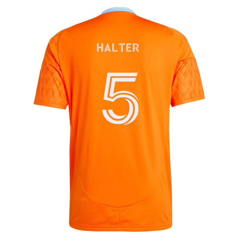 Danxen Damen Lucas Halter #5 Orange Weiß Heimtrikot Trikot 2026/27 T-Shirt Schweiz