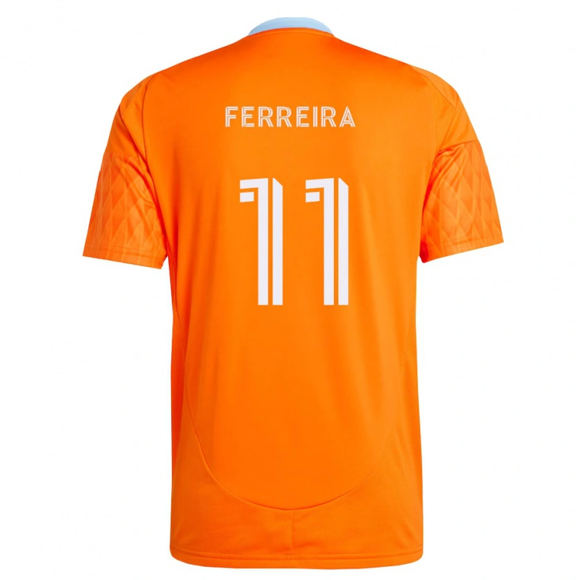 Danxen Damen Sebastián Ferreira #11 Orange Weiß Heimtrikot Trikot 2026/27 T-Shirt Schweiz