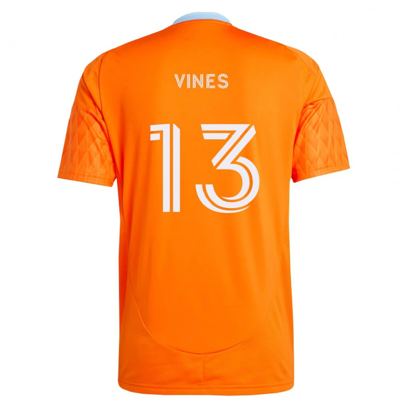 Danxen Damen Sam Vines #13 Orange Weiß Heimtrikot Trikot 2026/27 T-Shirt Schweiz