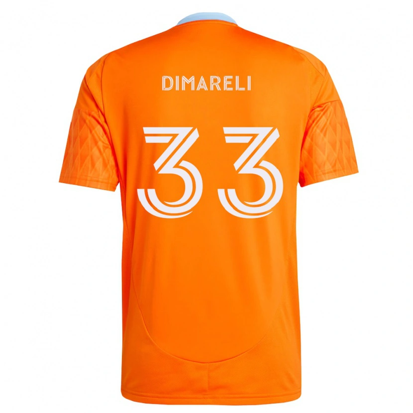 Danxen Damen Mattheo Dimareli #33 Orange Weiß Heimtrikot Trikot 2026/27 T-Shirt Schweiz