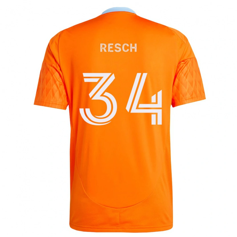 Danxen Damen Agustin Resch #34 Orange Weiß Heimtrikot Trikot 2026/27 T-Shirt Schweiz