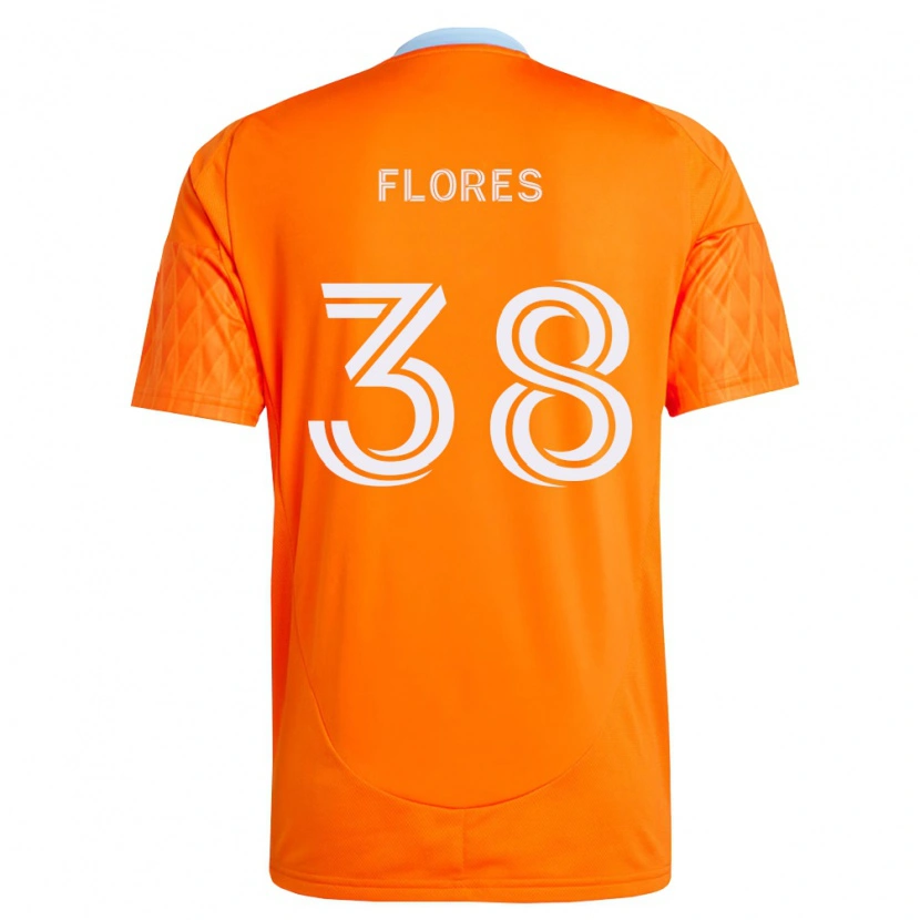Danxen Damen Omar Flores #38 Orange Weiß Heimtrikot Trikot 2026/27 T-Shirt Schweiz