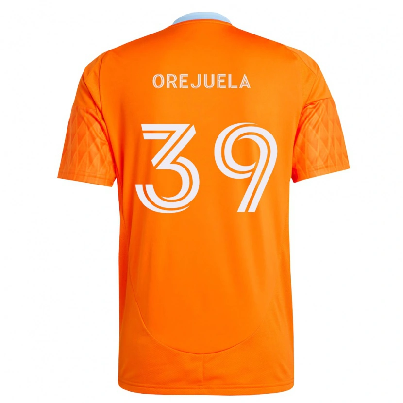 Danxen Damen Jesus Orejuela #39 Orange Weiß Heimtrikot Trikot 2026/27 T-Shirt Schweiz