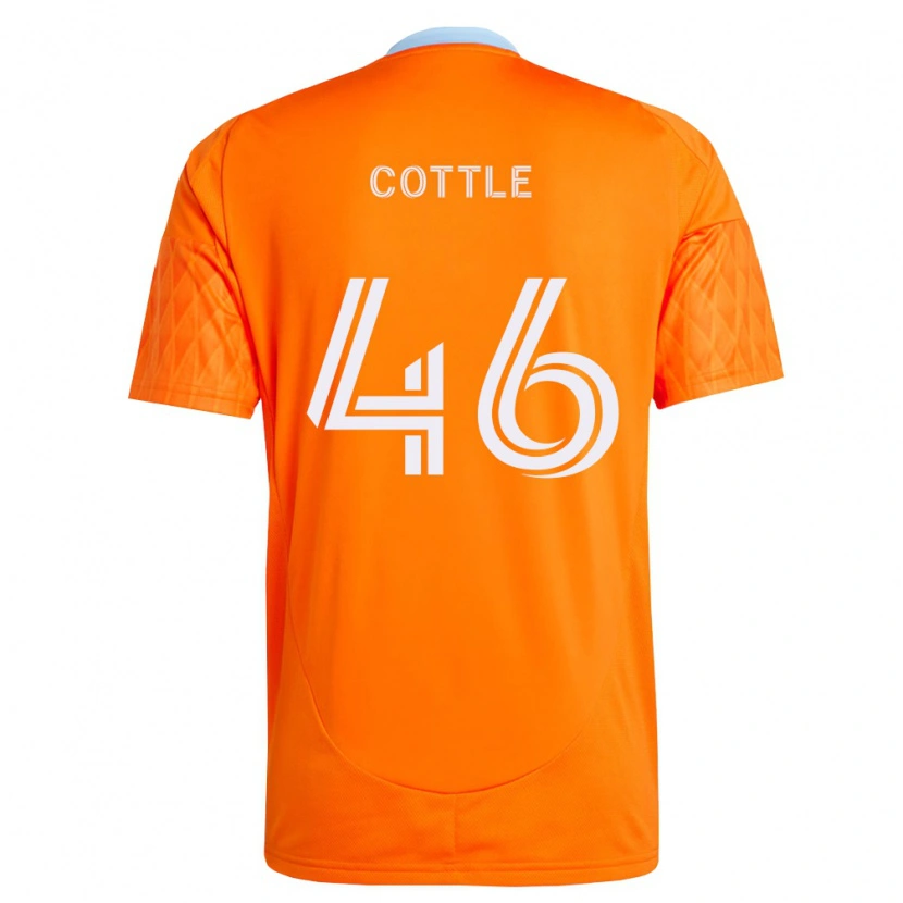 Danxen Damen Tristan Cottle #46 Orange Weiß Heimtrikot Trikot 2026/27 T-Shirt Schweiz
