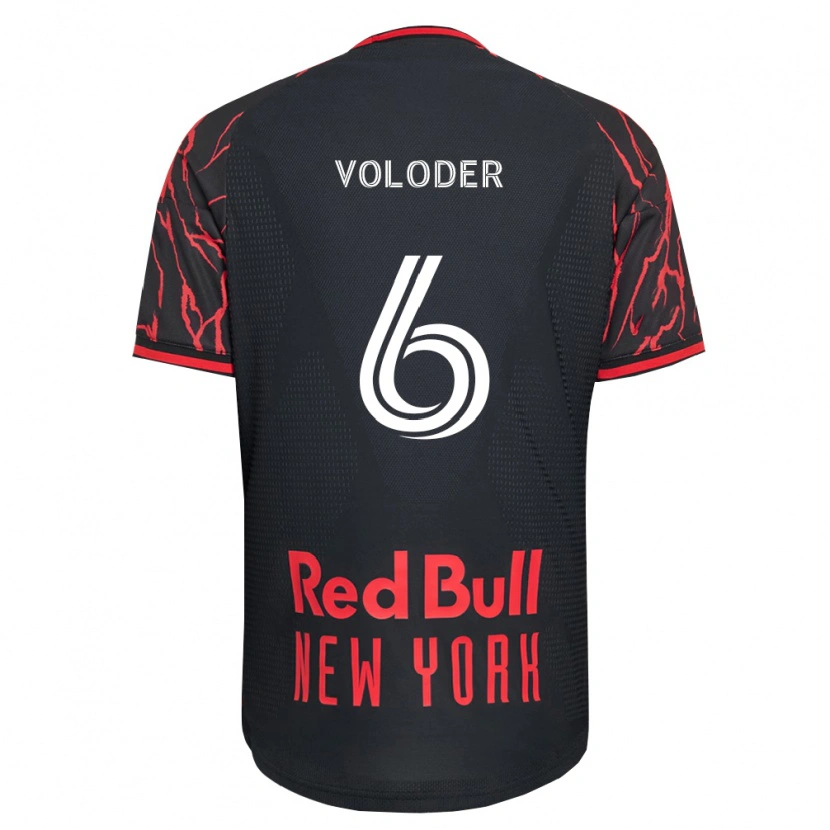 Danxen Damen Robert Voloder #6 Rot Schwarz Weiß Heimtrikot Trikot 2026/27 T-Shirt Schweiz