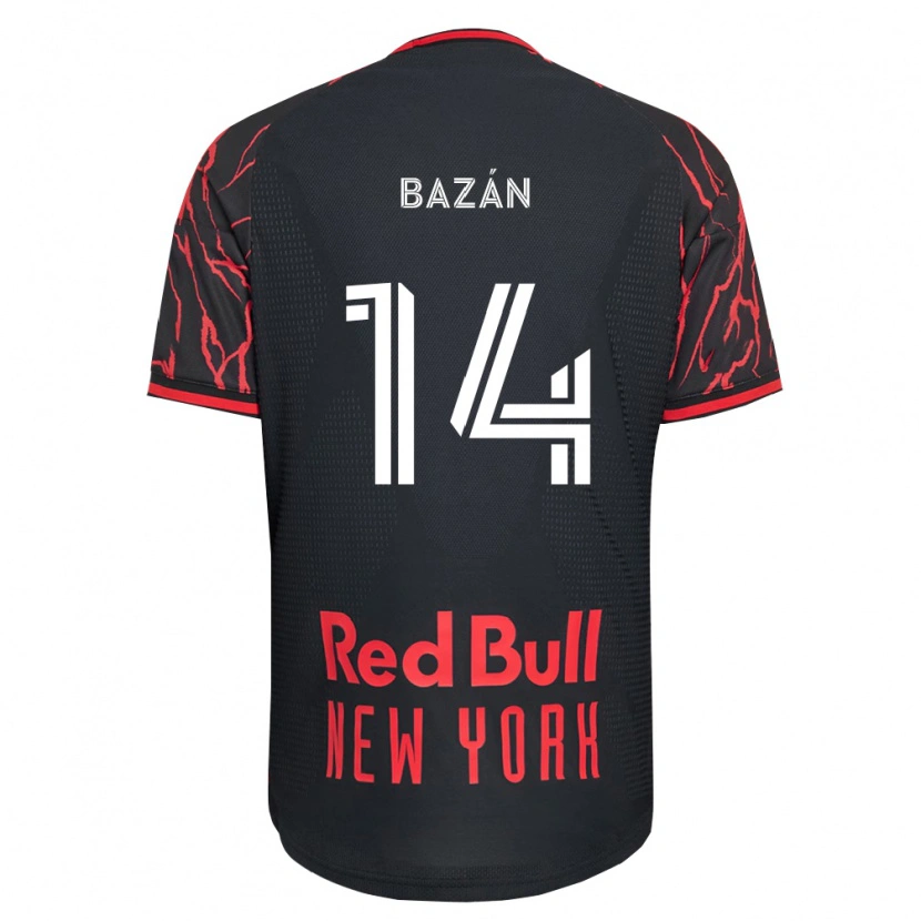 Danxen Damen Julián Bazán #14 Rot Schwarz Weiß Heimtrikot Trikot 2026/27 T-Shirt Schweiz