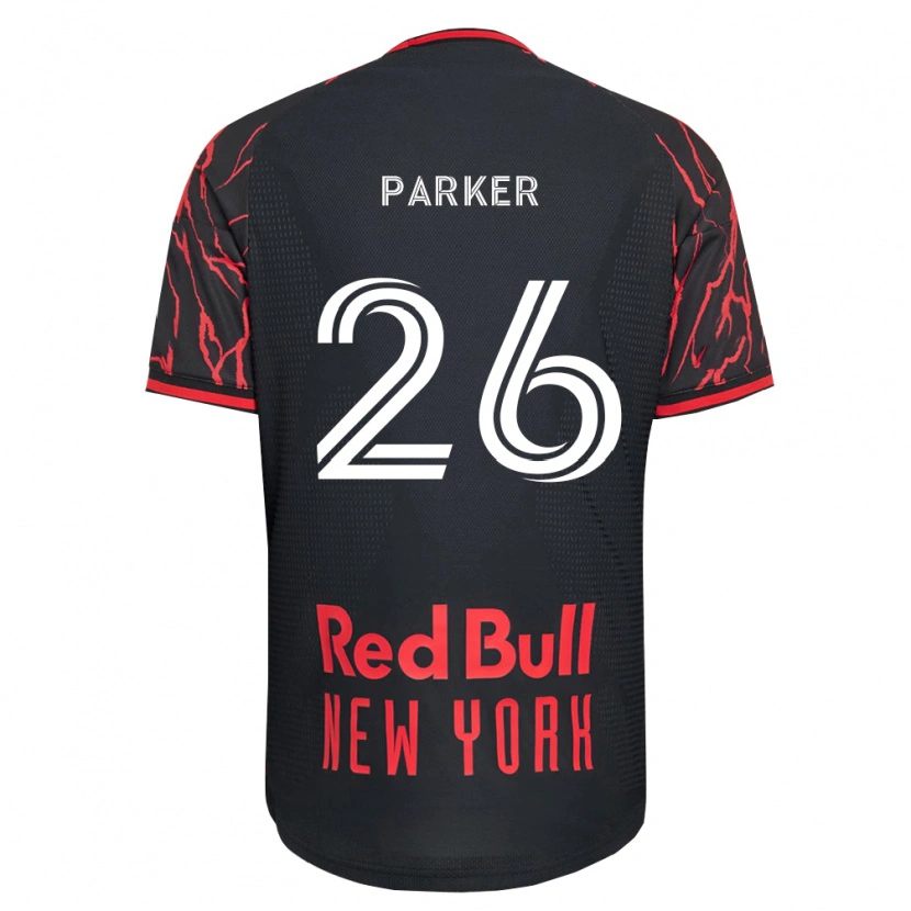 Danxen Damen Tim Parker #26 Rot Schwarz Weiß Heimtrikot Trikot 2026/27 T-Shirt Schweiz