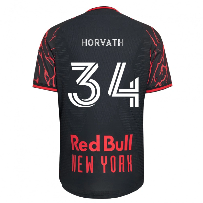 Danxen Damen Ethan Horvath #34 Rot Schwarz Weiß Heimtrikot Trikot 2026/27 T-Shirt Schweiz