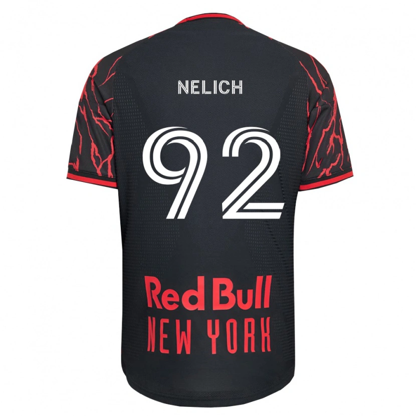 Danxen Damen Dennis Nelich #92 Rot Schwarz Weiß Heimtrikot Trikot 2026/27 T-Shirt Schweiz