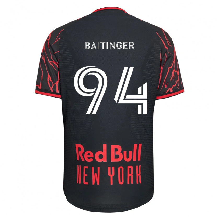 Danxen Damen Sean Baitinger #94 Rot Schwarz Weiß Heimtrikot Trikot 2026/27 T-Shirt Schweiz