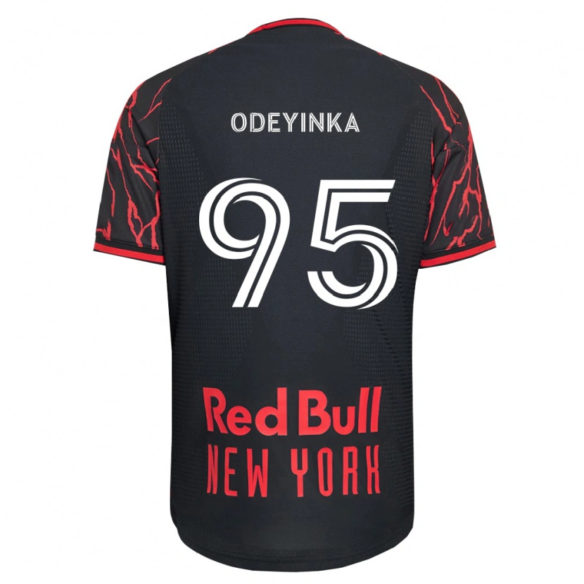 Danxen Damen Malik Odeyinka #95 Rot Schwarz Weiß Heimtrikot Trikot 2026/27 T-Shirt Schweiz