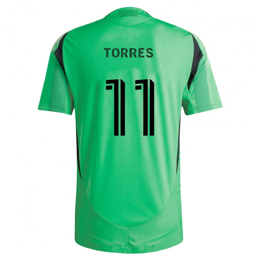 Danxen Damen Facundo Torres #11 Smaragdgrün Schwarz Heimtrikot Trikot 2026/27 T-Shirt Schweiz
