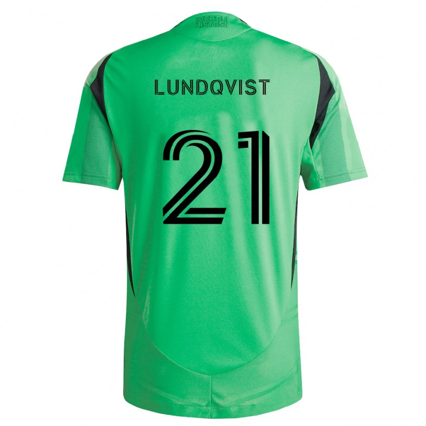 Danxen Damen Adam Lundqvist #21 Smaragdgrün Schwarz Heimtrikot Trikot 2026/27 T-Shirt Schweiz