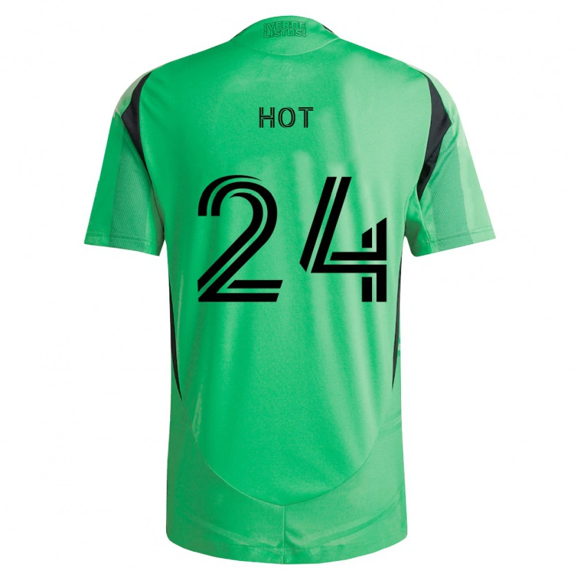 Danxen Damen Kenan Hot #24 Smaragdgrün Schwarz Heimtrikot Trikot 2026/27 T-Shirt Schweiz