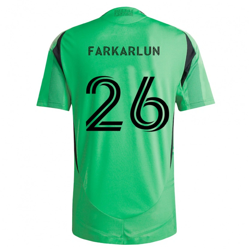 Danxen Damen Jimmy Farkarlun #26 Smaragdgrün Schwarz Heimtrikot Trikot 2026/27 T-Shirt Schweiz