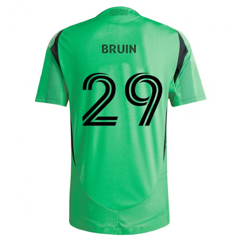 Danxen Damen Will Bruin #29 Smaragdgrün Schwarz Heimtrikot Trikot 2026/27 T-Shirt Schweiz