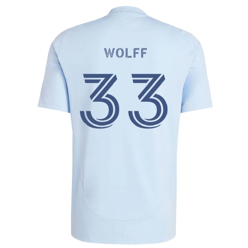 Danxen Damen Owen Wolff #33 Hellblau Hellgrau Heimtrikot Trikot 2026/27 T-Shirt Schweiz