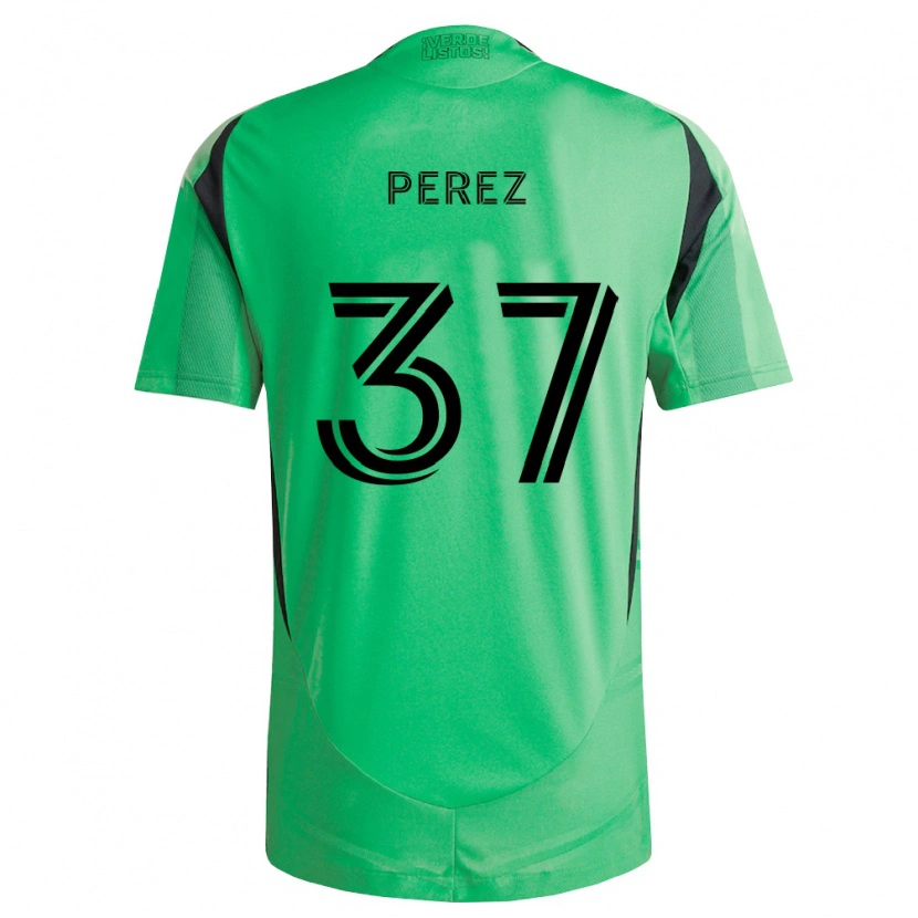 Danxen Damen Damion Perez #37 Smaragdgrün Schwarz Heimtrikot Trikot 2026/27 T-Shirt Schweiz