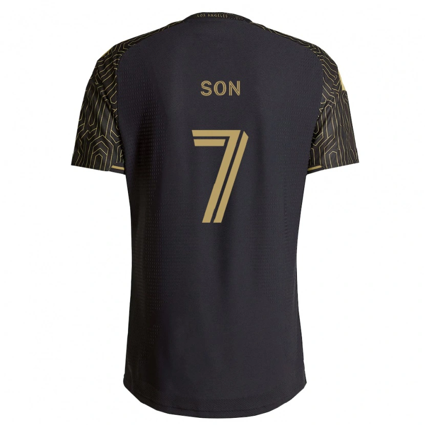 Danxen Damen Heung-Min Son #7 Braun Schwarz Heimtrikot Trikot 2026/27 T-Shirt Schweiz