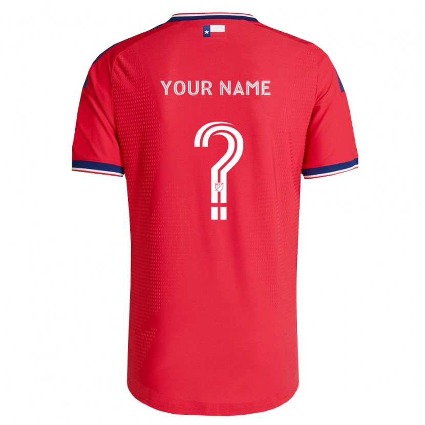 Danxen Damen Ihren Namen #0 Rot Blau Weiß Heimtrikot Trikot 2026/27 T-Shirt Schweiz