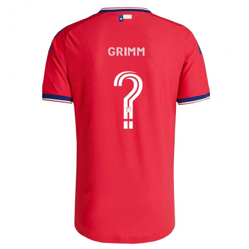 Danxen Damen Mason Grimm #0 Rot Blau Weiß Heimtrikot Trikot 2026/27 T-Shirt Schweiz