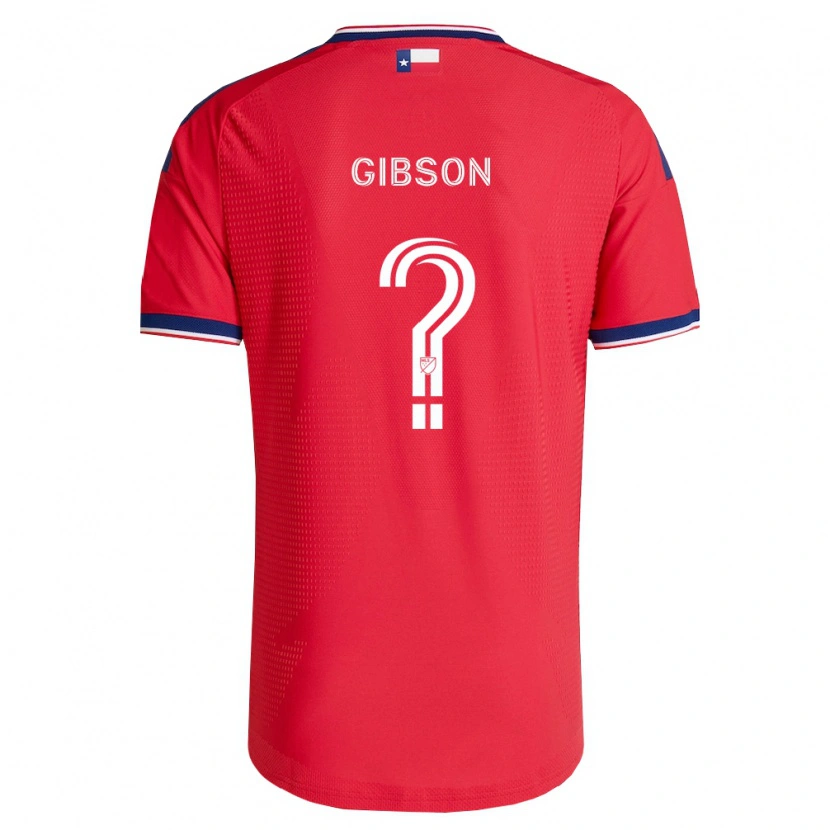 Danxen Damen Jonah Gibson #0 Rot Blau Weiß Heimtrikot Trikot 2026/27 T-Shirt Schweiz