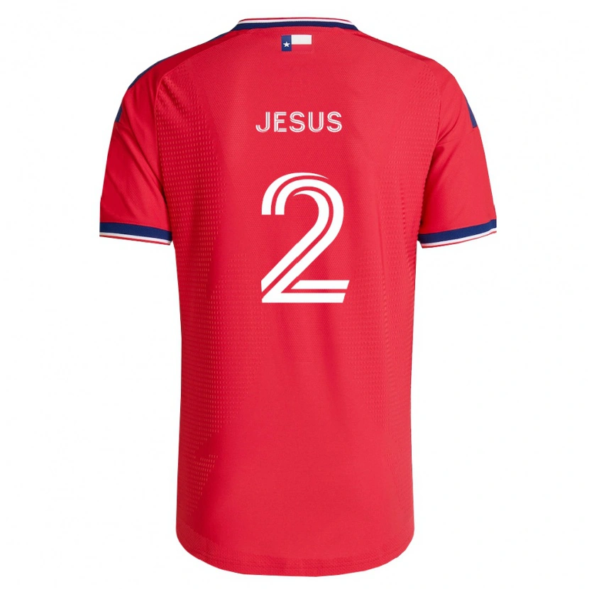Danxen Damen Geovane Jesus #2 Rot Blau Weiß Heimtrikot Trikot 2026/27 T-Shirt Schweiz