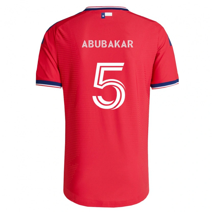 Danxen Damen Lalas Abubakar #5 Rot Blau Weiß Heimtrikot Trikot 2026/27 T-Shirt Schweiz