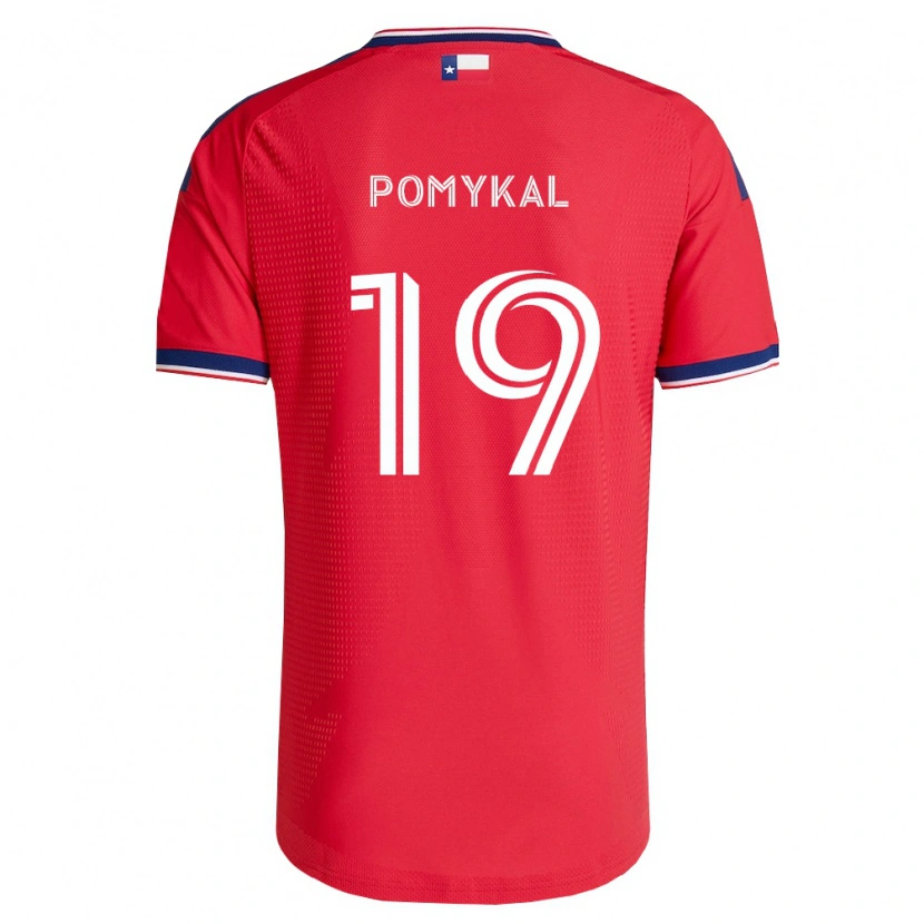 Danxen Damen Paxton Pomykal #19 Rot Blau Weiß Heimtrikot Trikot 2026/27 T-Shirt Schweiz