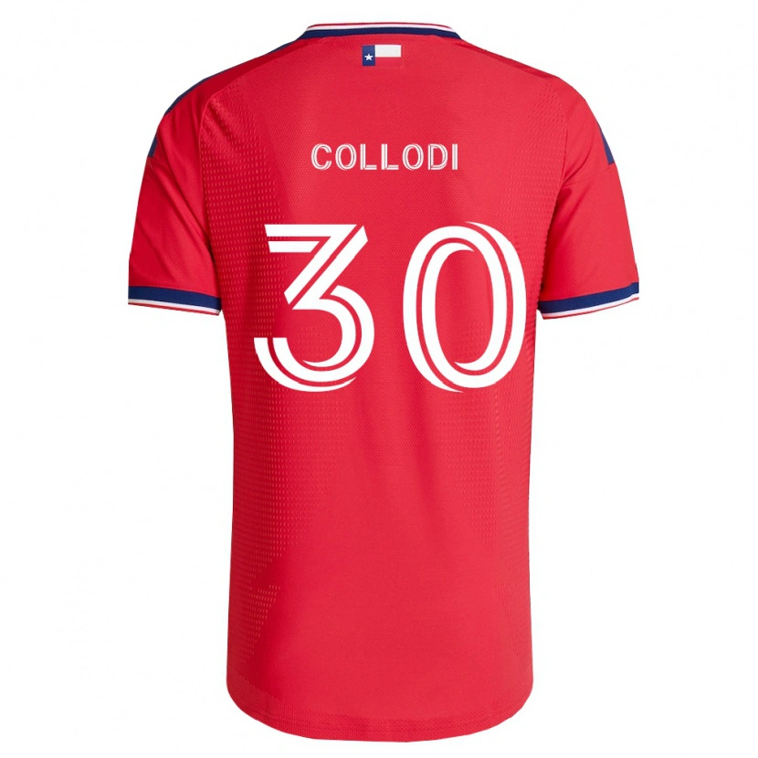 Danxen Damen Michael Collodi #30 Rot Blau Weiß Heimtrikot Trikot 2026/27 T-Shirt Schweiz