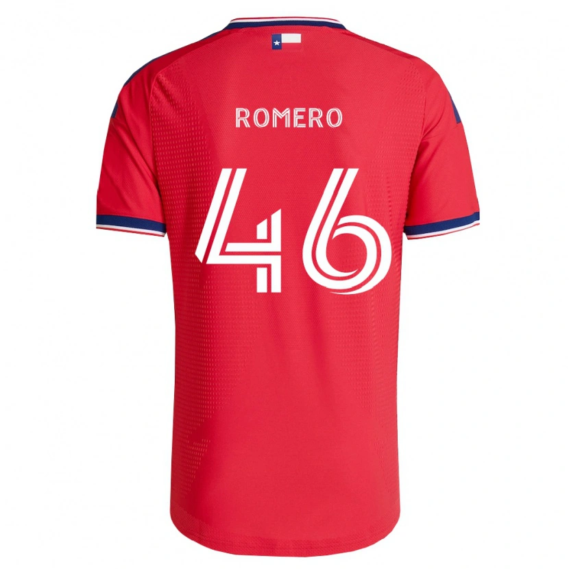 Danxen Damen Isaac Romero #46 Rot Blau Weiß Heimtrikot Trikot 2026/27 T-Shirt Schweiz