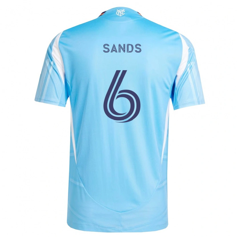 Danxen Damen James Sands #6 Himmelblau Weiß Heimtrikot Trikot 2026/27 T-Shirt Schweiz