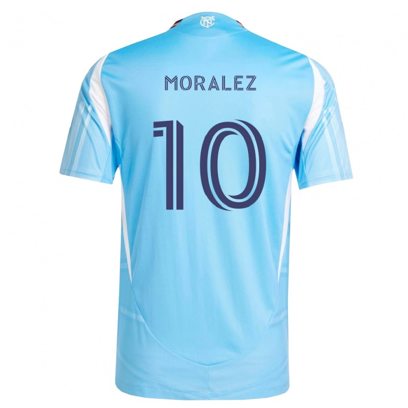 Danxen Damen Maxi Moralez #10 Himmelblau Weiß Heimtrikot Trikot 2026/27 T-Shirt Schweiz