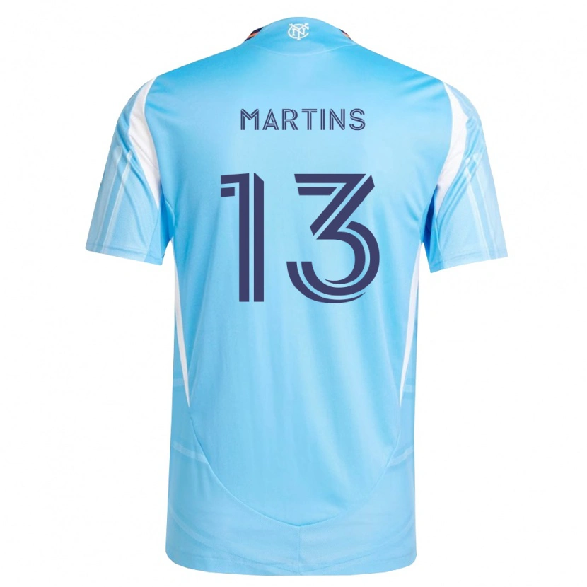 Danxen Damen Thiago Martins #13 Himmelblau Weiß Heimtrikot Trikot 2026/27 T-Shirt Schweiz