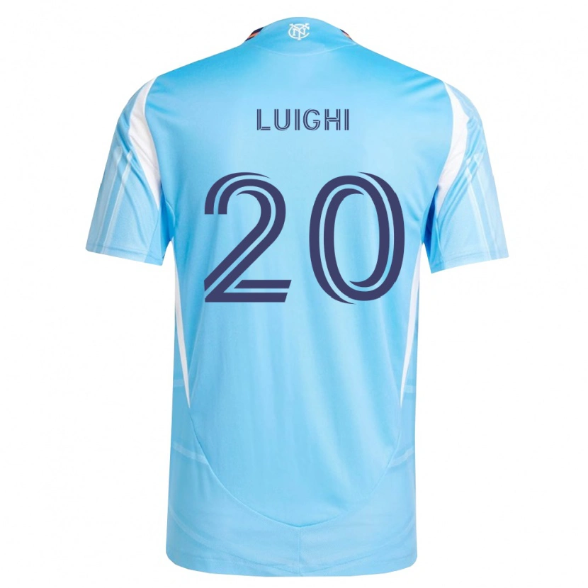 Danxen Damen Luighi Hanri Sousa Santos #20 Himmelblau Weiß Heimtrikot Trikot 2026/27 T-Shirt Schweiz