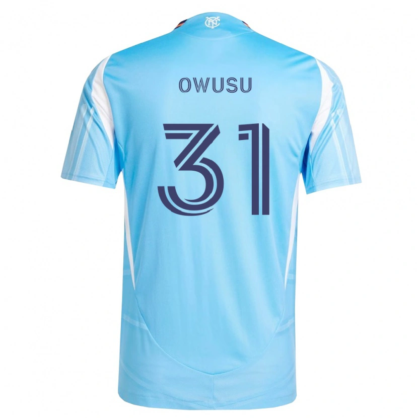 Danxen Damen Samuel Owusu #31 Himmelblau Weiß Heimtrikot Trikot 2026/27 T-Shirt Schweiz
