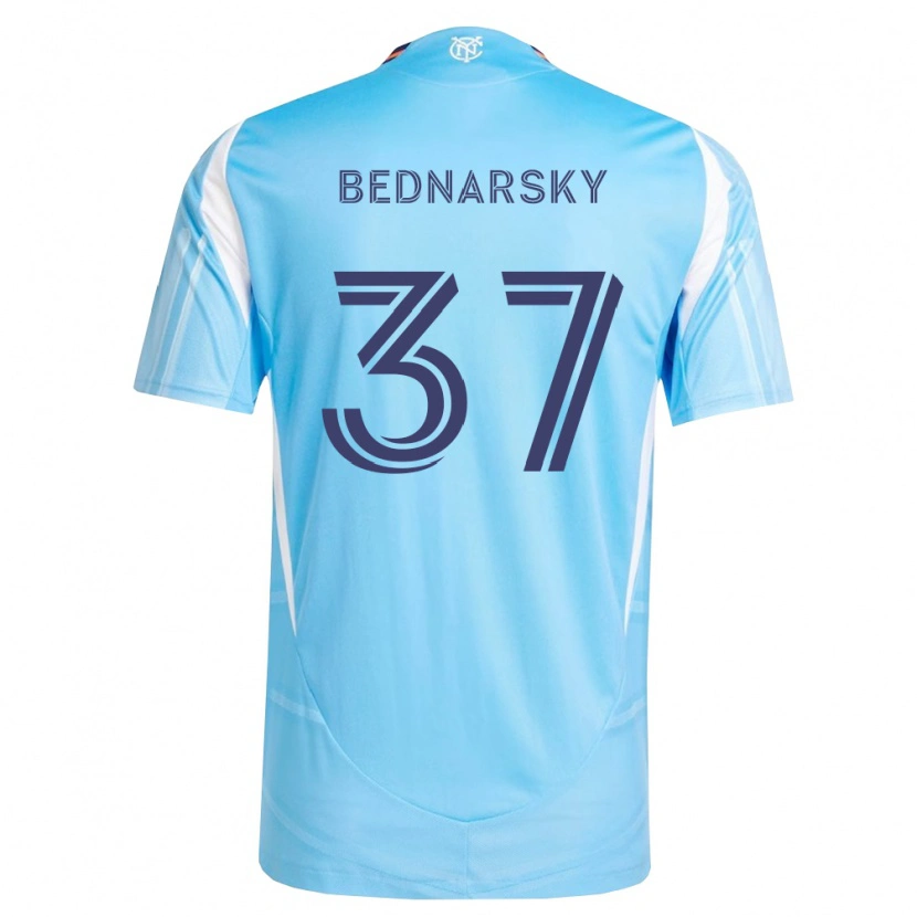 Danxen Damen Stevo Bednarsky #37 Himmelblau Weiß Heimtrikot Trikot 2026/27 T-Shirt Schweiz