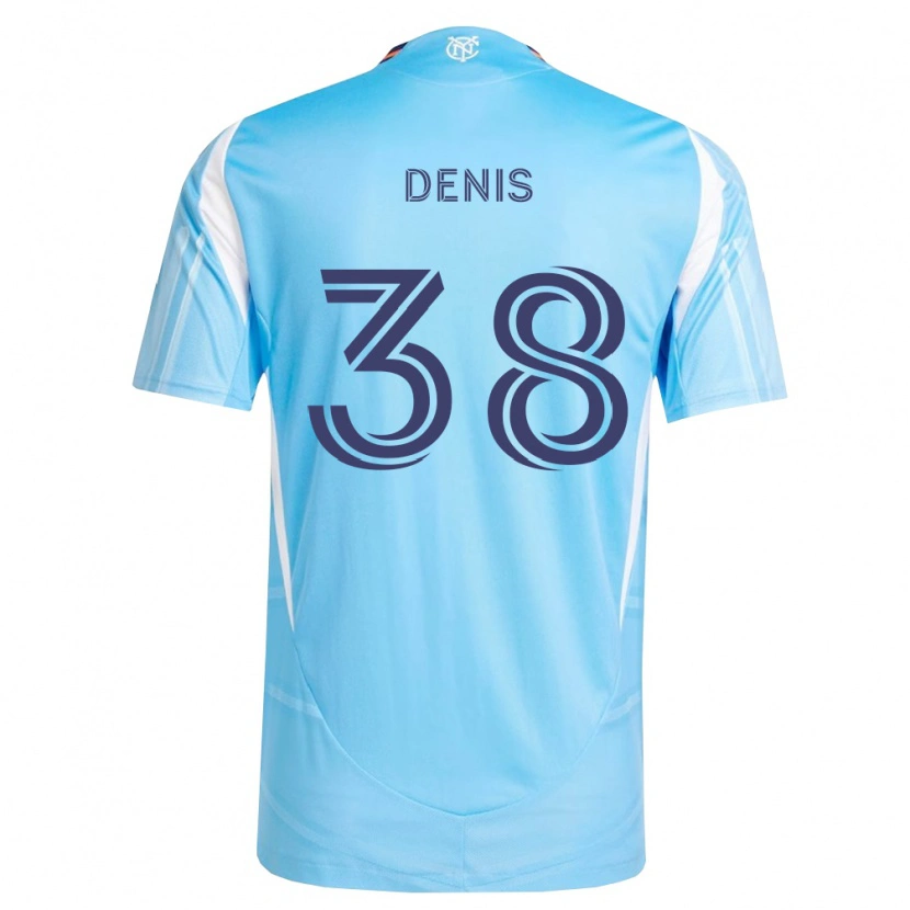 Danxen Damen John Denis #38 Himmelblau Weiß Heimtrikot Trikot 2026/27 T-Shirt Schweiz