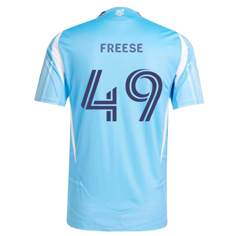 Danxen Damen Matt Freese #49 Himmelblau Weiß Heimtrikot Trikot 2026/27 T-Shirt Schweiz