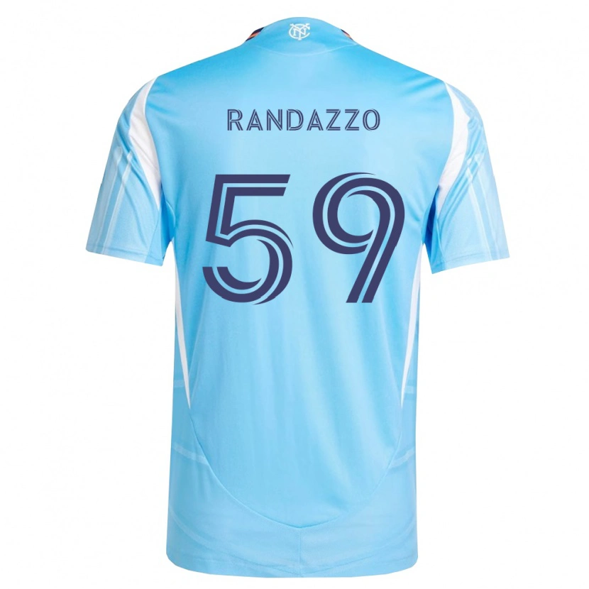 Danxen Damen Dylan Randazzo #59 Himmelblau Weiß Heimtrikot Trikot 2026/27 T-Shirt Schweiz