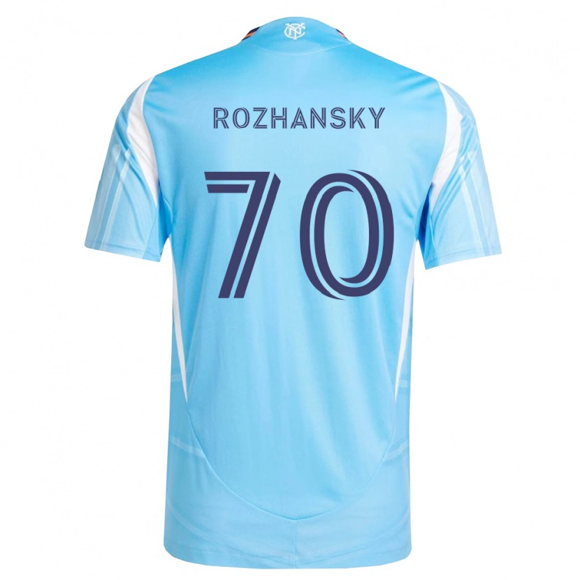 Danxen Damen Jake Rozhansky #70 Himmelblau Weiß Heimtrikot Trikot 2026/27 T-Shirt Schweiz