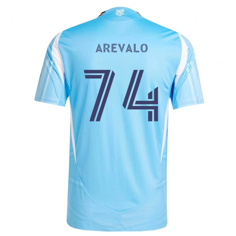 Danxen Damen Ronny Arévalo #74 Himmelblau Weiß Heimtrikot Trikot 2026/27 T-Shirt Schweiz