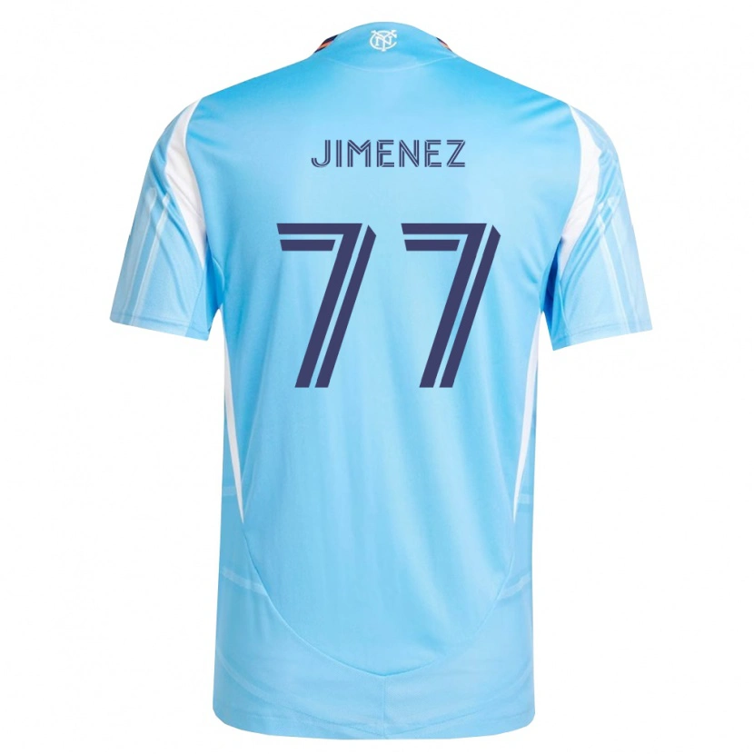 Danxen Damen Jonathan Jiménez #77 Himmelblau Weiß Heimtrikot Trikot 2026/27 T-Shirt Schweiz