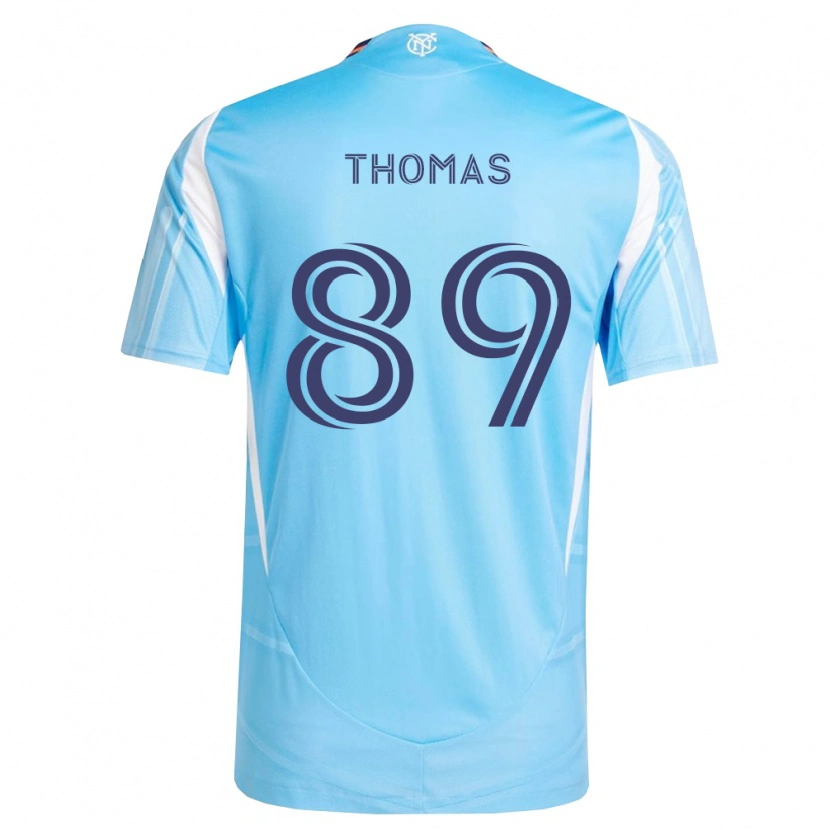Danxen Damen Dylan Thomas #89 Himmelblau Weiß Heimtrikot Trikot 2026/27 T-Shirt Schweiz