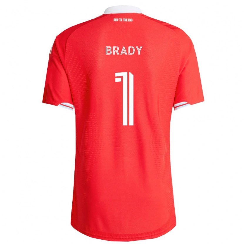 Danxen Damen Chris Brady #1 Rot Tiefblau Weiß Heimtrikot Trikot 2026/27 T-Shirt Schweiz